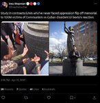 Flip off victims of communism vs Cuban dissident El Sexto.JPG